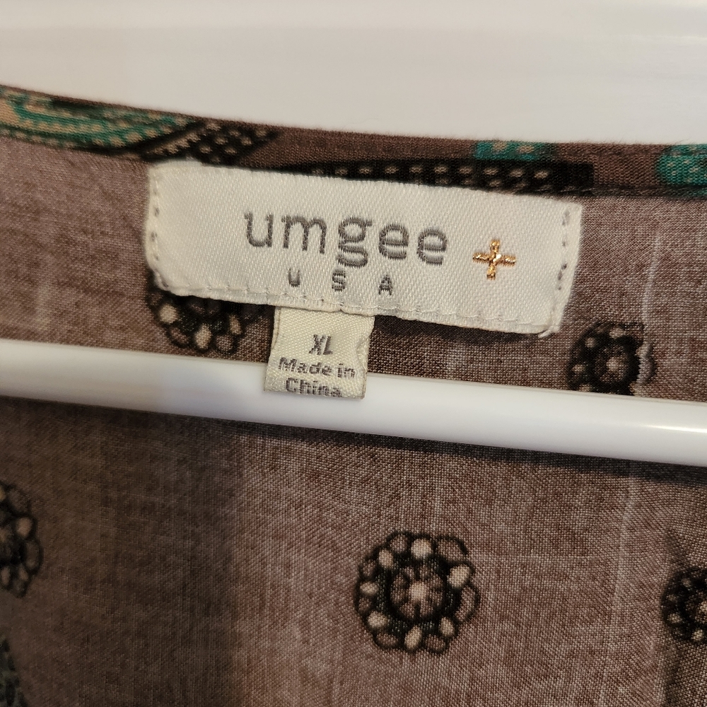 Umgee Boho Fall Tunic XL